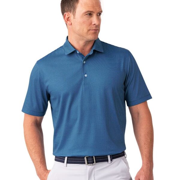 Customer Supplied Aiken Striped Polo Thumbnail